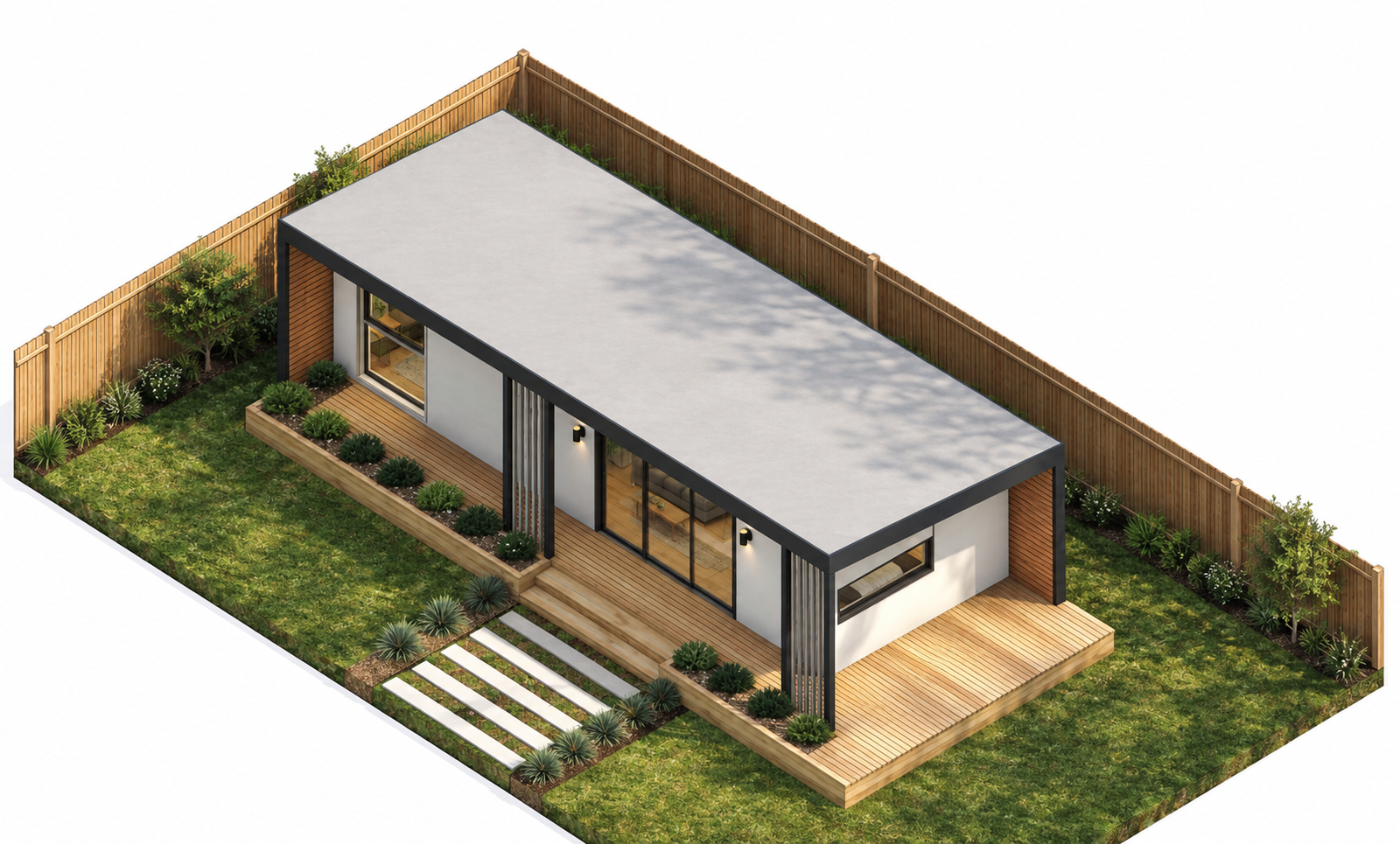 garden suite aerial